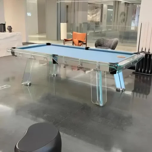 BÀN BIDA LỖ/POOL FULL KÍNH - Ảnh 2