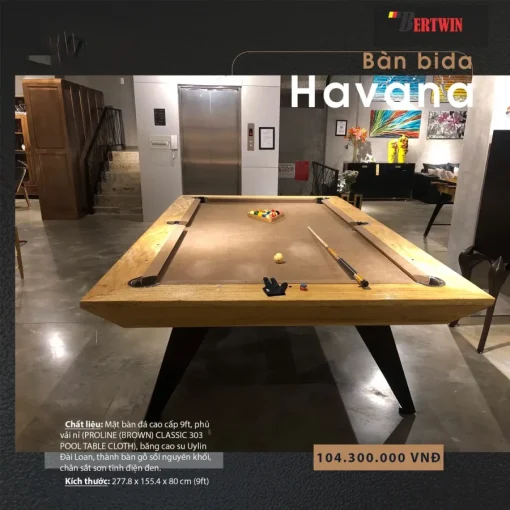 BÀN BIDA LỖ HAVANA - Ảnh 5