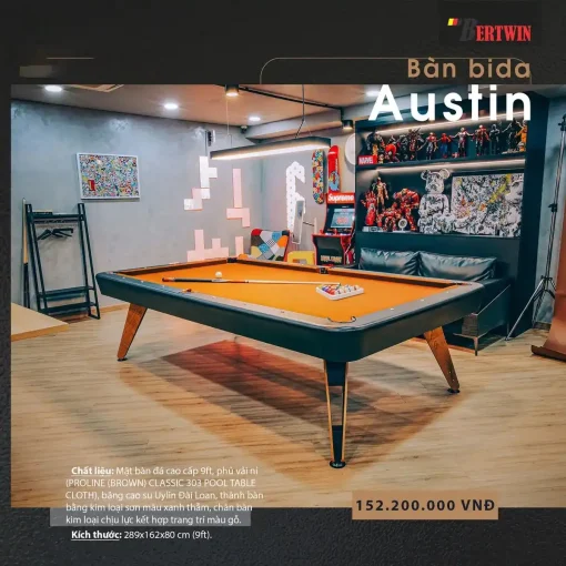 BÀN BIDA LỖ AUSTIN - Ảnh 5