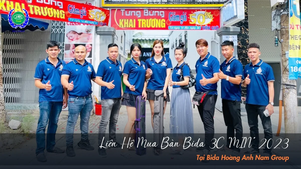Mua bàn bida chất lượng cao TPHCM | Bida Hoàng Anh Nam Group