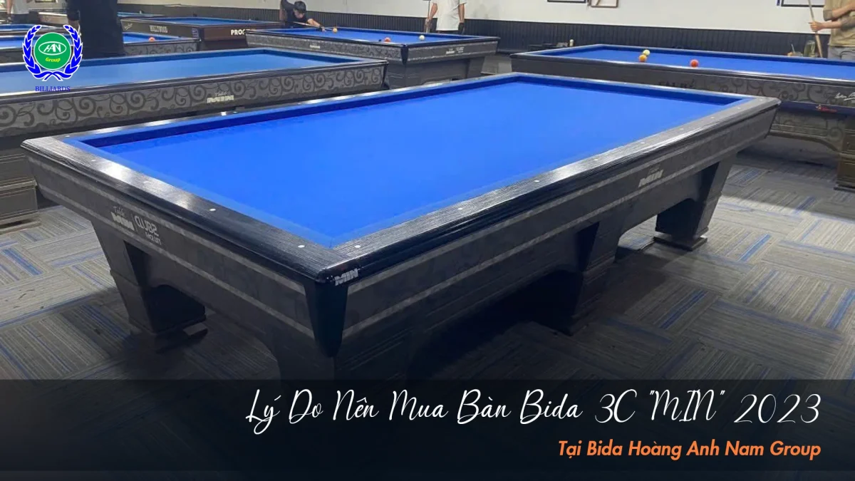 Mua bàn bida ở đâu uy tín? - Lựa chọn hàng đầu tại bida Hoàng Anh Nam