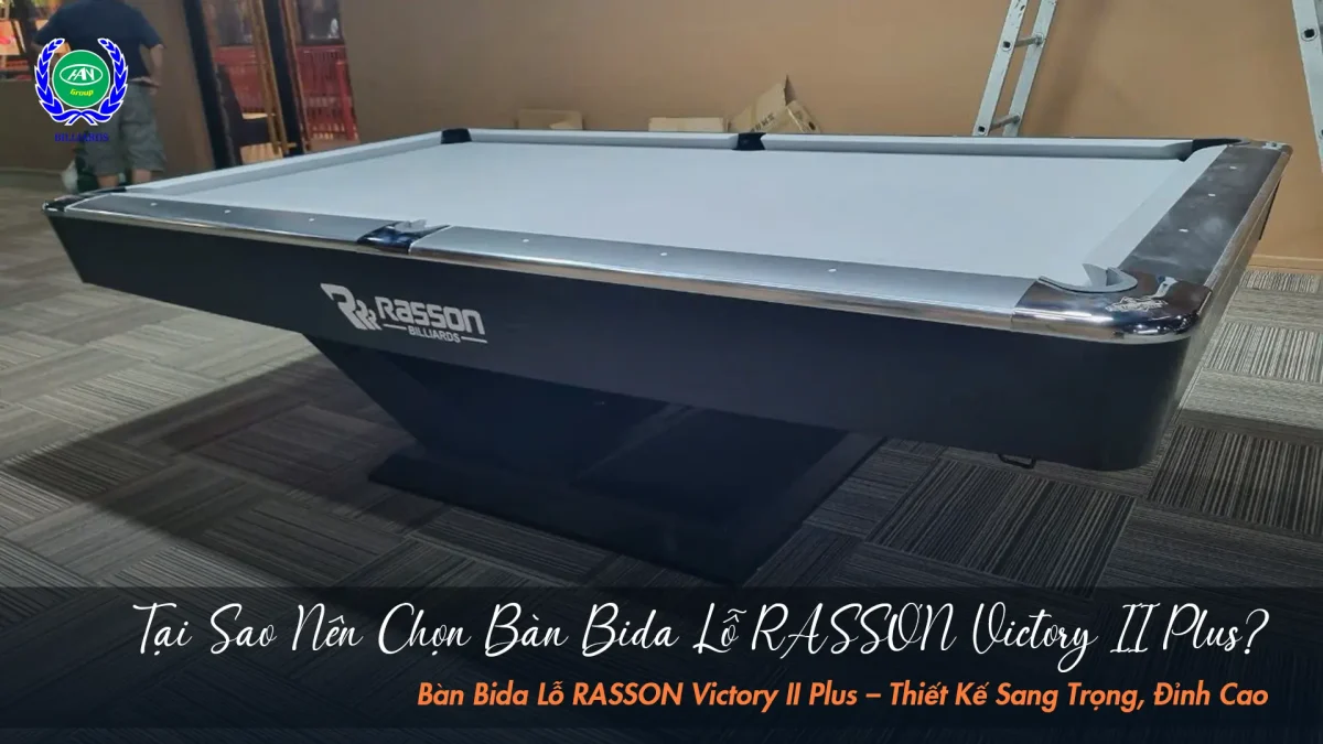 Tại sao nên chọn bàn bida Victory II Plus | Bida Hoàng Anh Nam Group