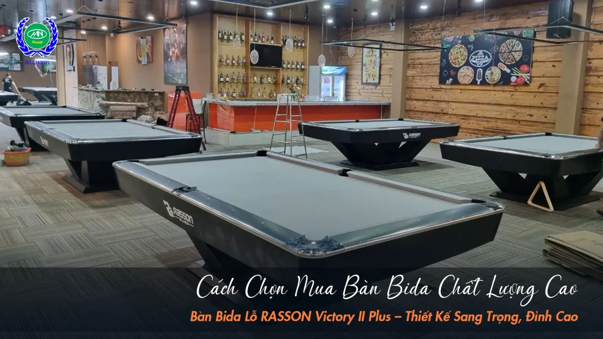 Bí quyết chọn bàn bida lỗ cao cấp phù hợp với mọi không gian | Bida Hoàng Anh Nam Group