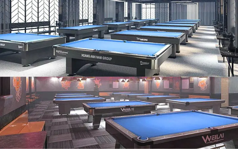 Dịch vụ thiết kế 3D CLB Bida chuyên nghiệp | Bida Hoàng Anh Nam Group