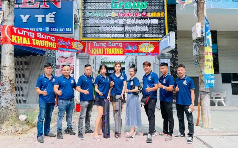 Đơn vị cung cấp các sản phẩm Bida uy tín