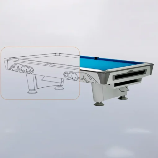BÀN BIDA LỖ/POOL PREDATOR ARC - Ảnh 4