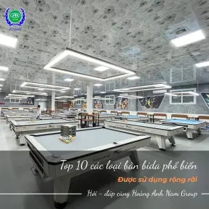 Các loại bàn bida