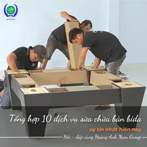 Dịch vụ sửa chữa bàn bida uy tín