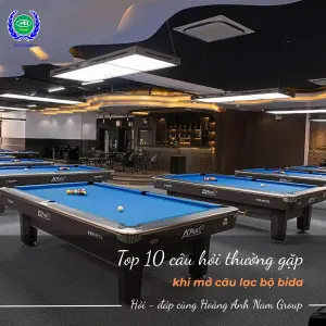 Mở câu lạc bộ bida
