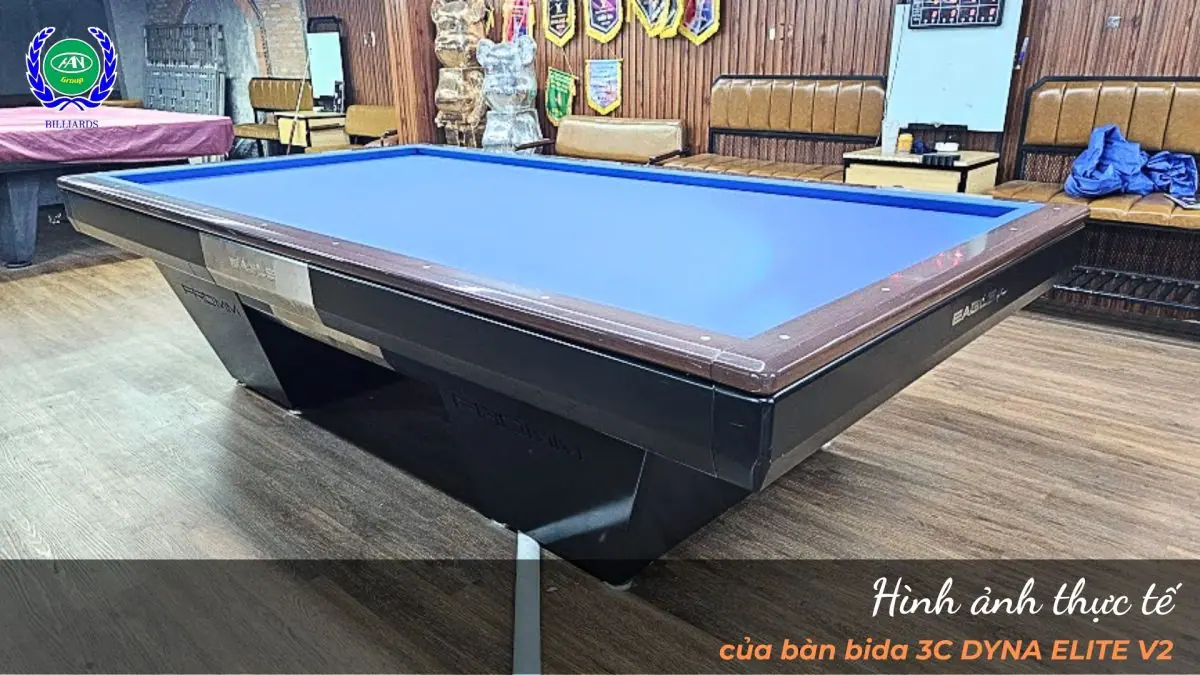 Hình ảnh thực tế của bàn bida 3C Eagle Fromm | Bida Hoàng Anh Nam Group