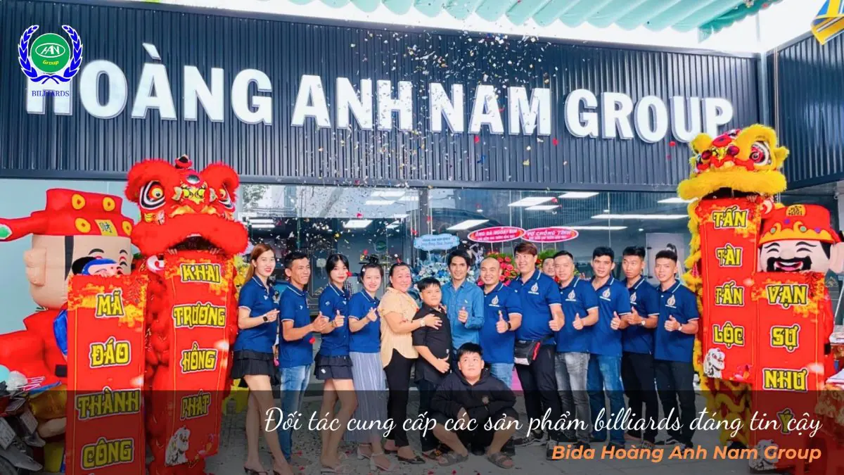 Đối tác cung cấp các sản phẩm billiards đáng tin cậy
