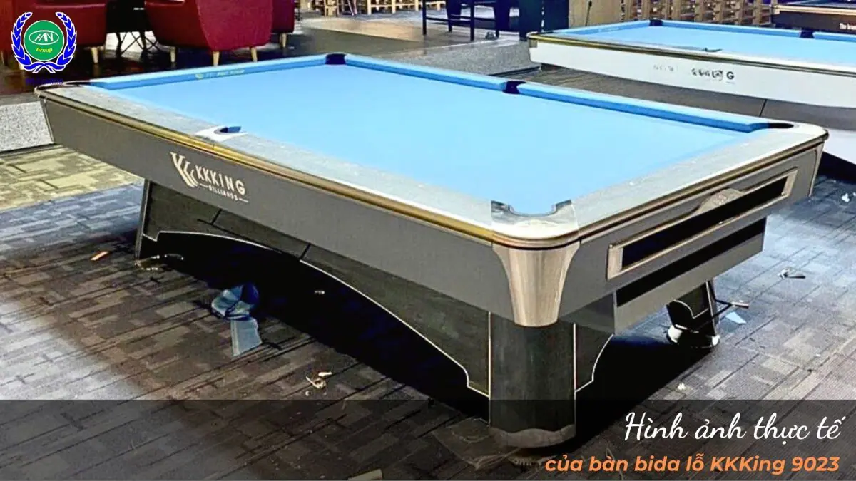 Hình ảnh thực tế của bàn bida lỗ KKKing 9023 | Bida Hoàng Anh Nam Group