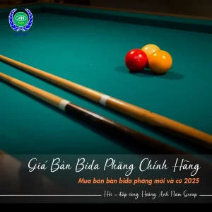 Bàn bida phăng giá bao nhiêu? Gợi ý cách chọn mua bàn theo từng ngân sách | Bida Hoàng Anh Nam Group