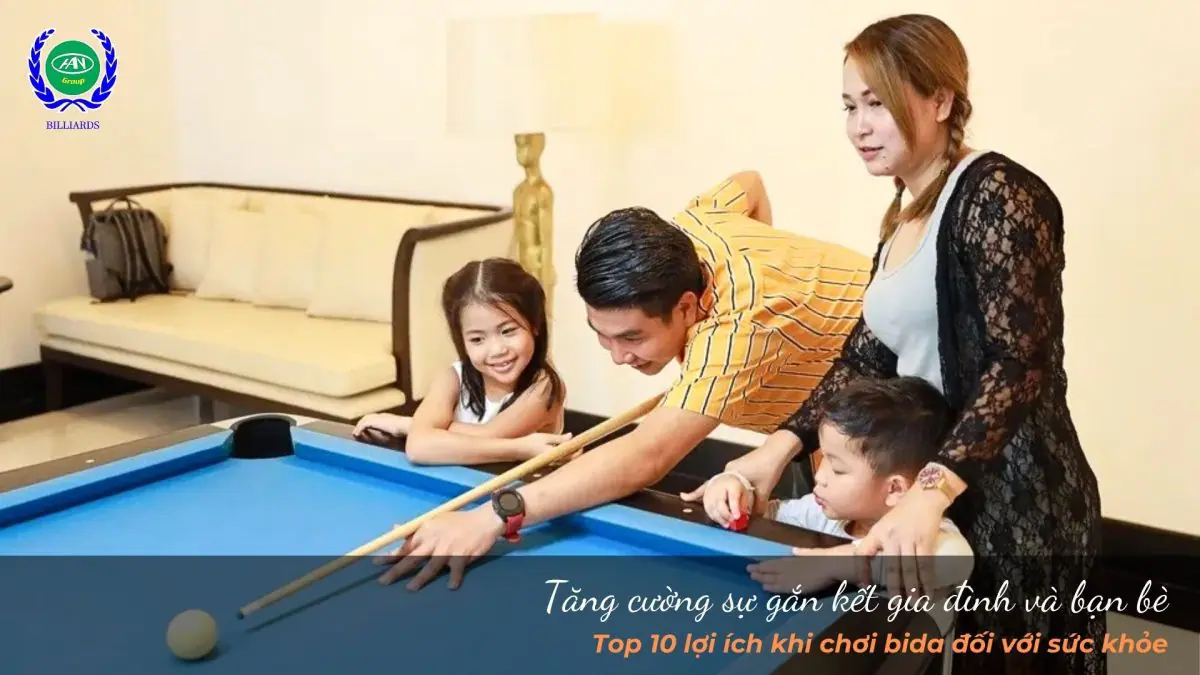 Lợi ích khi chơi bida có thể bạn chưa biết