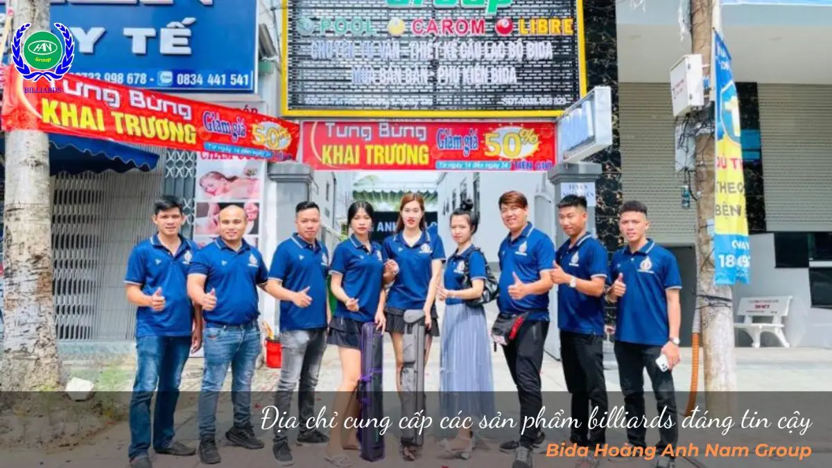 Địa chỉ cung cấp các sản phẩm billiards đáng tin cậy