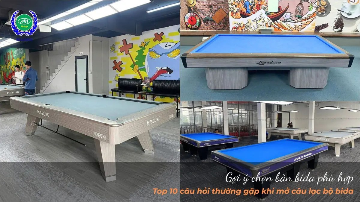 Gợi ý chọn bàn bida phù hợp