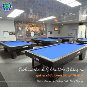 Thanh lý bàn bida 3 băng giá rẻ