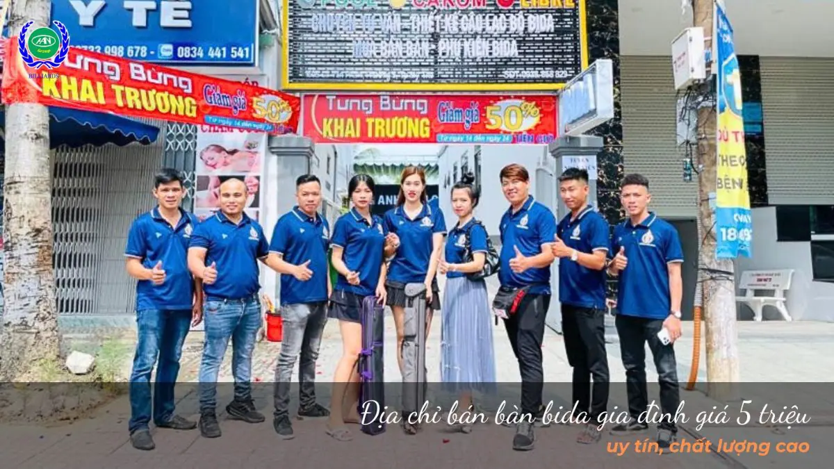 Địa chỉ bán bàn bida gia đình giá 5 triệu uy tín, chất lượng cao