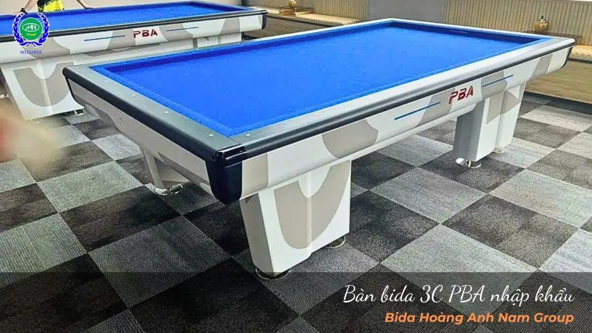 Bàn bida 3C PBA nhập khẩu