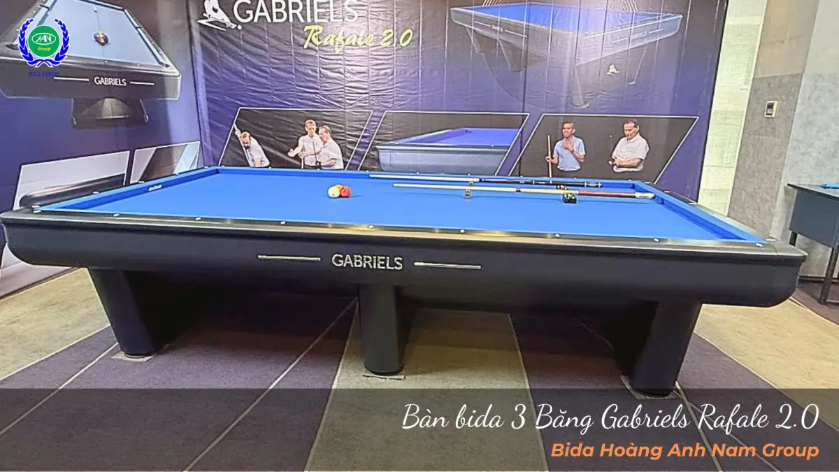 Bàn bida 3 băng Gabriels Rafale 2.0