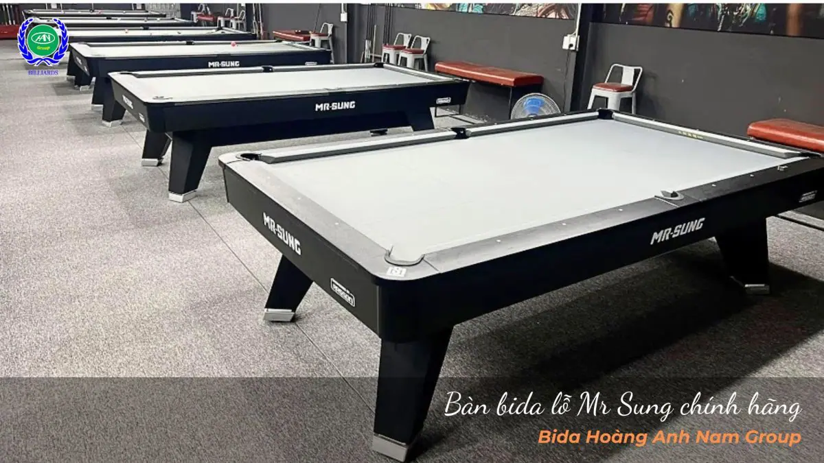 Bàn bida lỗ Mr Sung chính hãng
