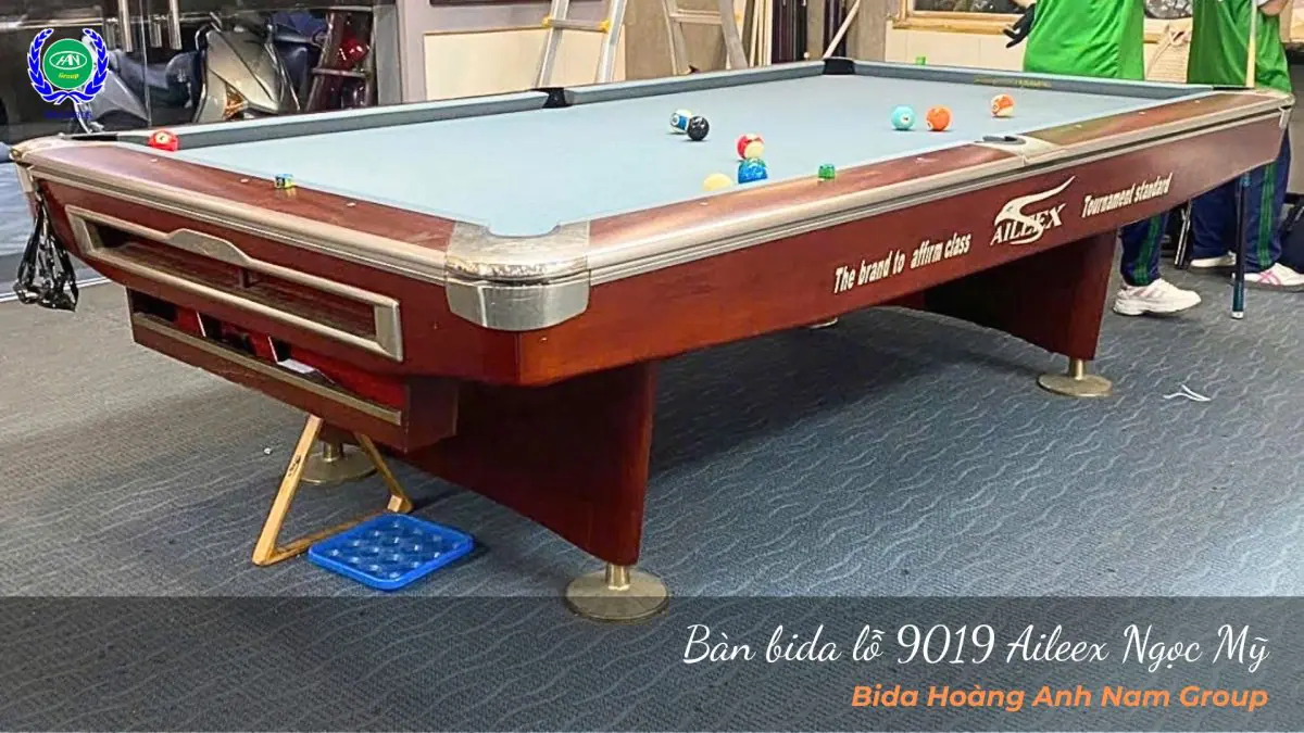 Bàn bida lỗ 9019 Aileex Ngọc Mỹ
