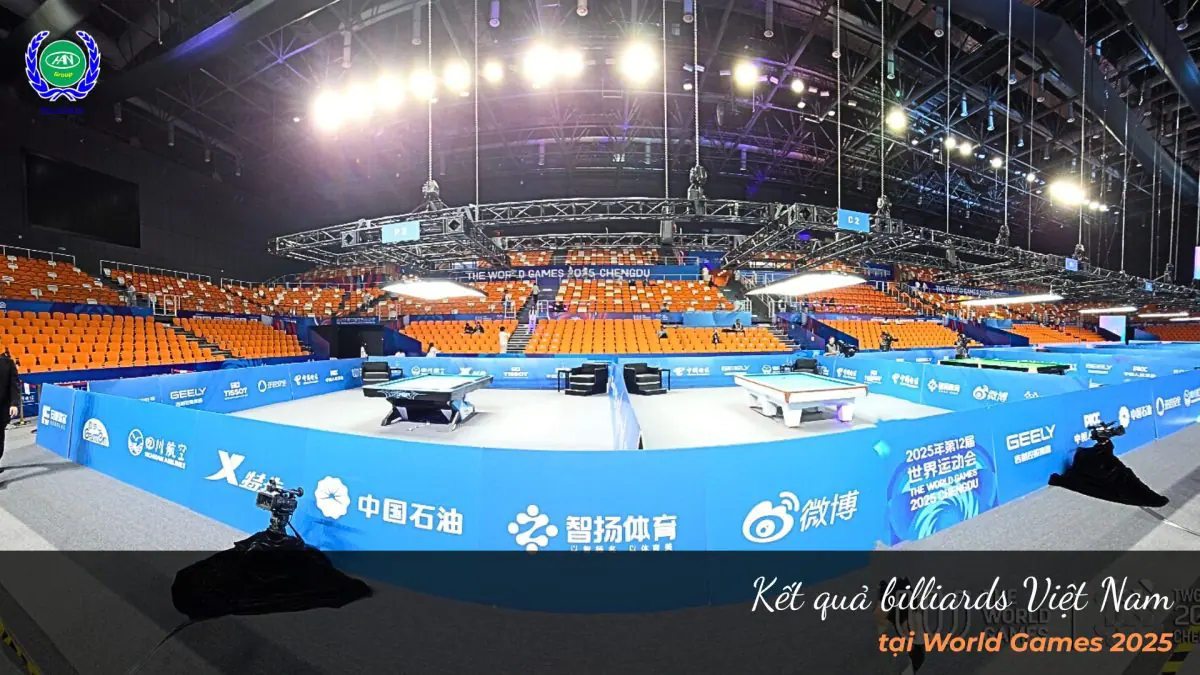 Kết quả billiards Việt Nam tại World Games 2025