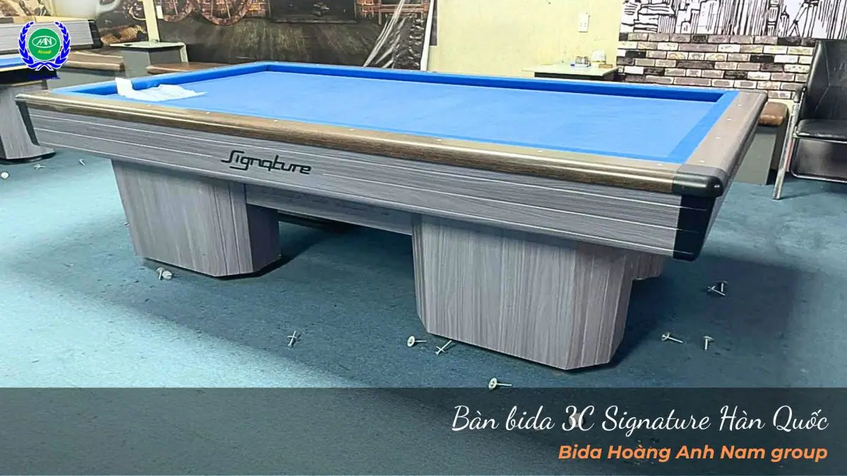 Bàn bida 3C Signature Hàn Quốc