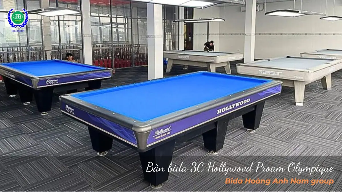 Bàn bida 3C Hollywood Proam Olympique