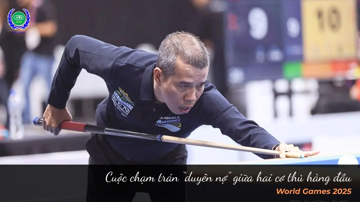 Cuộc chạm trán “duyên nợ” giữa hai cơ thủ hàng đầu